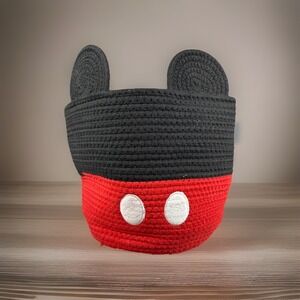 Disney Mickey Mouse Ears Rope Storage Basket